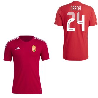   Magyarország mez felső szurkolói Adidas piros felnőtt - DARDAI 24