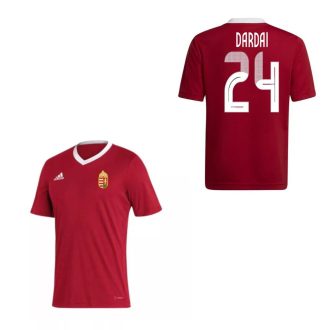   Magyarország mez felső szurkolói Adidas piros felnőtt - DARDAI 24