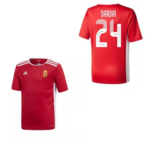 Magyarország mez felső szurkolói Adidas gyerek kerek nyakú - DARDAI 24