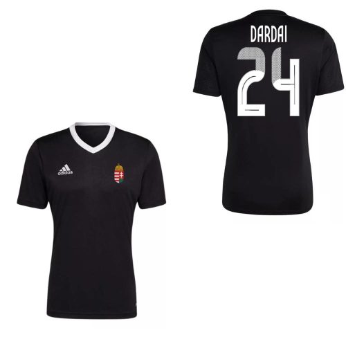 Magyarország mez felső szurkolói Adidas felnőtt fekete - DARDAI 24