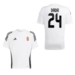   Magyarország mez felső szurkolói Adidas felnőtt fehér T24 - DARDAI 24