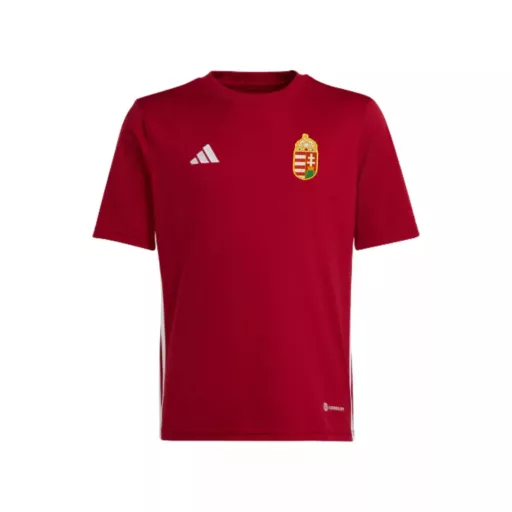 Magyarország mez felső szurkolói Adidas gyerek kerek nyak piros - NEMETH 9