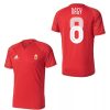 Magyarország mez felső szurkolói Adidas piros T17 felnőtt - NAGY 8