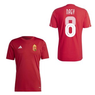   Magyarország mez felső szurkolói Adidas piros felnőtt K - NAGY 8