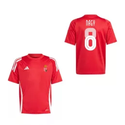   Magyarország mez felső szurkolói Adidas gyerek piros T24 - NAGY 8
