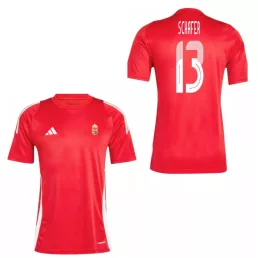   Magyarország mez felső szurkolói Adidas T24 piros felnőtt - SCHAFER 13