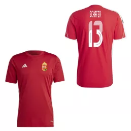   Magyarország mez felső szurkolói Adidas piros felnőtt K - SCHAFER 13