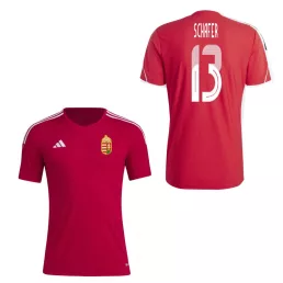  Magyarország mez felső szurkolói Adidas piros felnőtt - SCHAFER 13