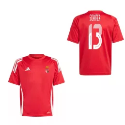   Magyarország mez felső szurkolói Adidas gyerek piros T24 - SCHAFER 13