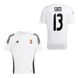   Magyarország mez felső szurkolói Adidas felnőtt fehér T24 - SCHAFER 13