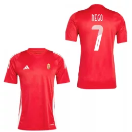   Magyarország mez felső szurkolói Adidas T24 piros felnőtt - NEGO 7