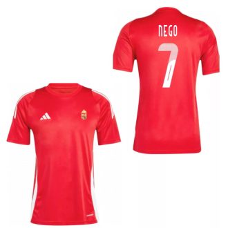   Magyarország mez felső szurkolói Adidas T24 piros felnőtt - NEGO 7