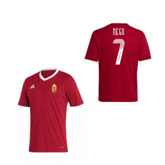   Magyarország mez felső szurkolói Adidas piros gyerek - NEGO 7