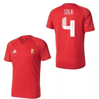   Magyarország mez felső szurkolói Adidas piros T17 felnőtt - SZALAI 4