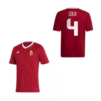   Magyarország mez felső szurkolói Adidas piros gyerek - SZALAI 4