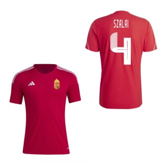   Magyarország mez felső szurkolói Adidas piros felnőtt - SZALAI 4