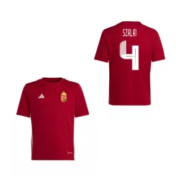   Magyarország mez felső szurkolói Adidas gyerek kerek nyak piros - SZALAI 4