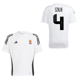   Magyarország mez felső szurkolói Adidas felnőtt fehér T24 - SZALAI 4