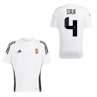   Magyarország mez felső szurkolói Adidas felnőtt fehér T24 - SZALAI 4