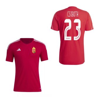   Magyarország mez felső szurkolói Adidas piros felnőtt - CSOBOTH 23