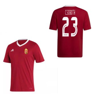   Magyarország mez felső szurkolói Adidas piros felnőtt - CSOBOTH 23
