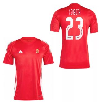   Magyarország mez felső szurkolói Adidas női T24 piros felnőtt - CSOBOTH 23