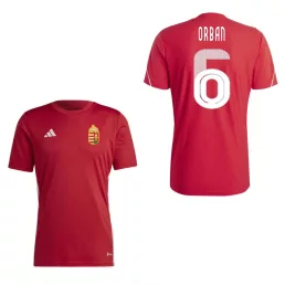   Magyarország mez felső szurkolói Adidas piros felnőtt K - ORBAN 6