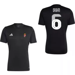   Magyarország mez felső szurkolói Adidas felnőtt fekete - ORBAN 6