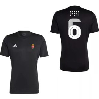   Magyarország mez felső szurkolói Adidas felnőtt fekete - ORBAN 6