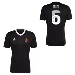   Magyarország mez felső szurkolói Adidas felnőtt fekete - ORBAN 6