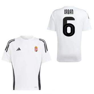   Magyarország mez felső szurkolói Adidas felnőtt fehér T24 - ORBAN 6