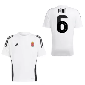   Magyarország mez felső szurkolói Adidas felnőtt fehér T24 - ORBAN 6