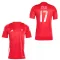 Magyarország mez felső szurkolói Adidas T24 piros felnőtt - STYLES 17