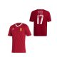 Magyarország mez felső szurkolói Adidas piros gyerek - STYLES 17