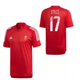   Magyarország mez felső szurkolói Adidas piros felnőtt CON - STYLES 17