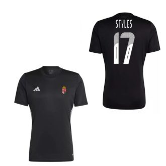   Magyarország mez felső szurkolói Adidas felnőtt fekete - STYLES 17