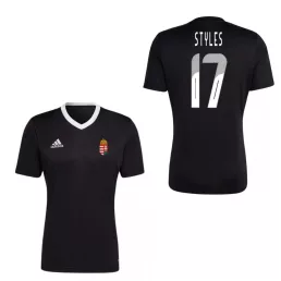  Magyarország mez felső szurkolói Adidas felnőtt fekete - STYLES 17