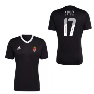   Magyarország mez felső szurkolói Adidas felnőtt fekete - STYLES 17