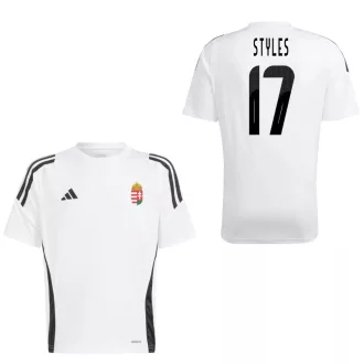  Magyarország mez felső szurkolói Adidas felnőtt fehér T24 - STYLES 17