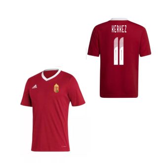   Magyarország mez felső szurkolói Adidas piros gyerek - KERKEZ 11