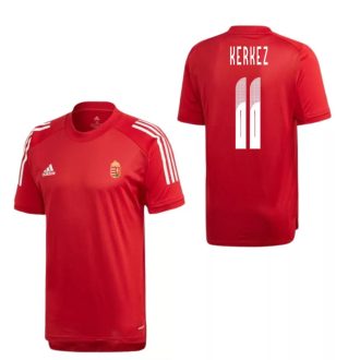   Magyarország mez felső szurkolói Adidas piros felnőtt CON - KERKEZ 11
