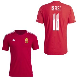   Magyarország mez felső szurkolói Adidas piros felnőtt - KERKEZ 11
