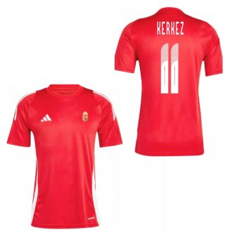   Magyarország mez felső szurkolói Adidas női T24 piros felnőtt - KERKEZ 11