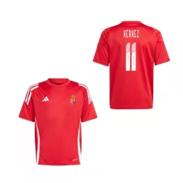   Magyarország mez felső szurkolói Adidas gyerek piros T24 - KERKEZ 11