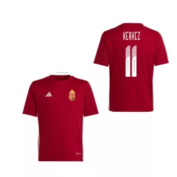   Magyarország mez felső szurkolói Adidas gyerek kerek nyak piros - KERKEZ 11
