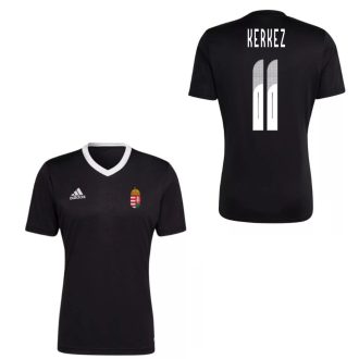   Magyarország mez felső szurkolói Adidas felnőtt fekete - KERKEZ 11