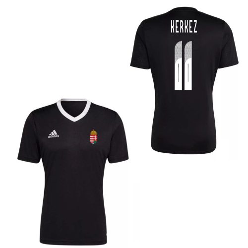 Magyarország mez felső szurkolói Adidas felnőtt fekete - KERKEZ 11
