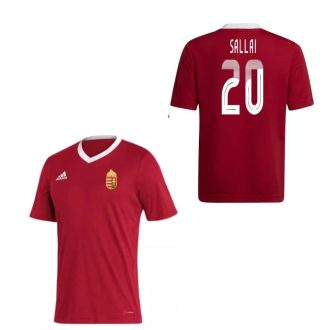   Magyarország mez felső szurkolói Adidas piros felnőtt - SALLAI 20