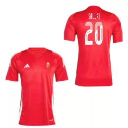   Magyarország mez felső szurkolói Adidas női T24 piros felnőtt - SALLAI 20