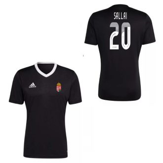  Magyarország mez felső szurkolói Adidas felnőtt fekete - SALLAI 20